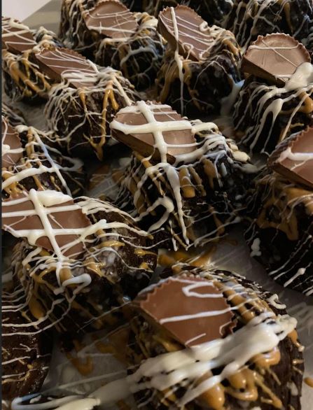 Reece's mini-bundt cakes are among the featured desserts.